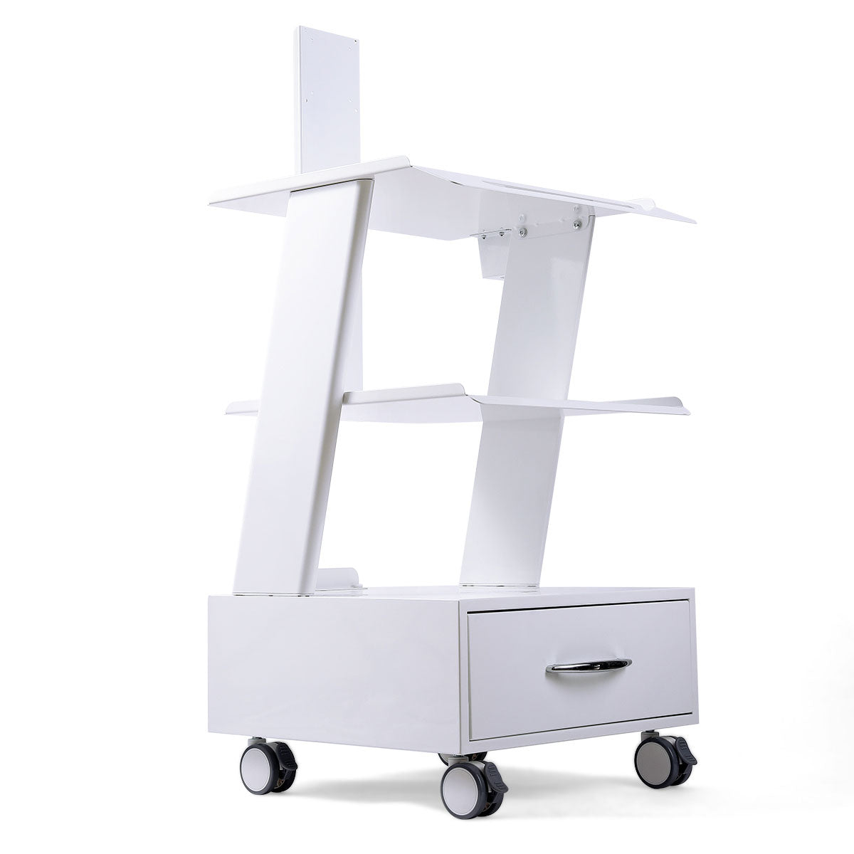 Dental Mobile K2 Mouth Sweeping Trolley Rolling Cart Three Layer - azdentall.com