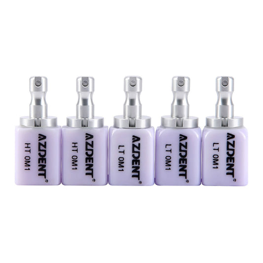 AZDENT Lithium Disilicate C14 Glass Ceramic Blocks LT/HT OM1 Dental Lab Crown Material for CAD CAM Sirona Cerec Milling Syste 5pcs/Box - azdentall.com