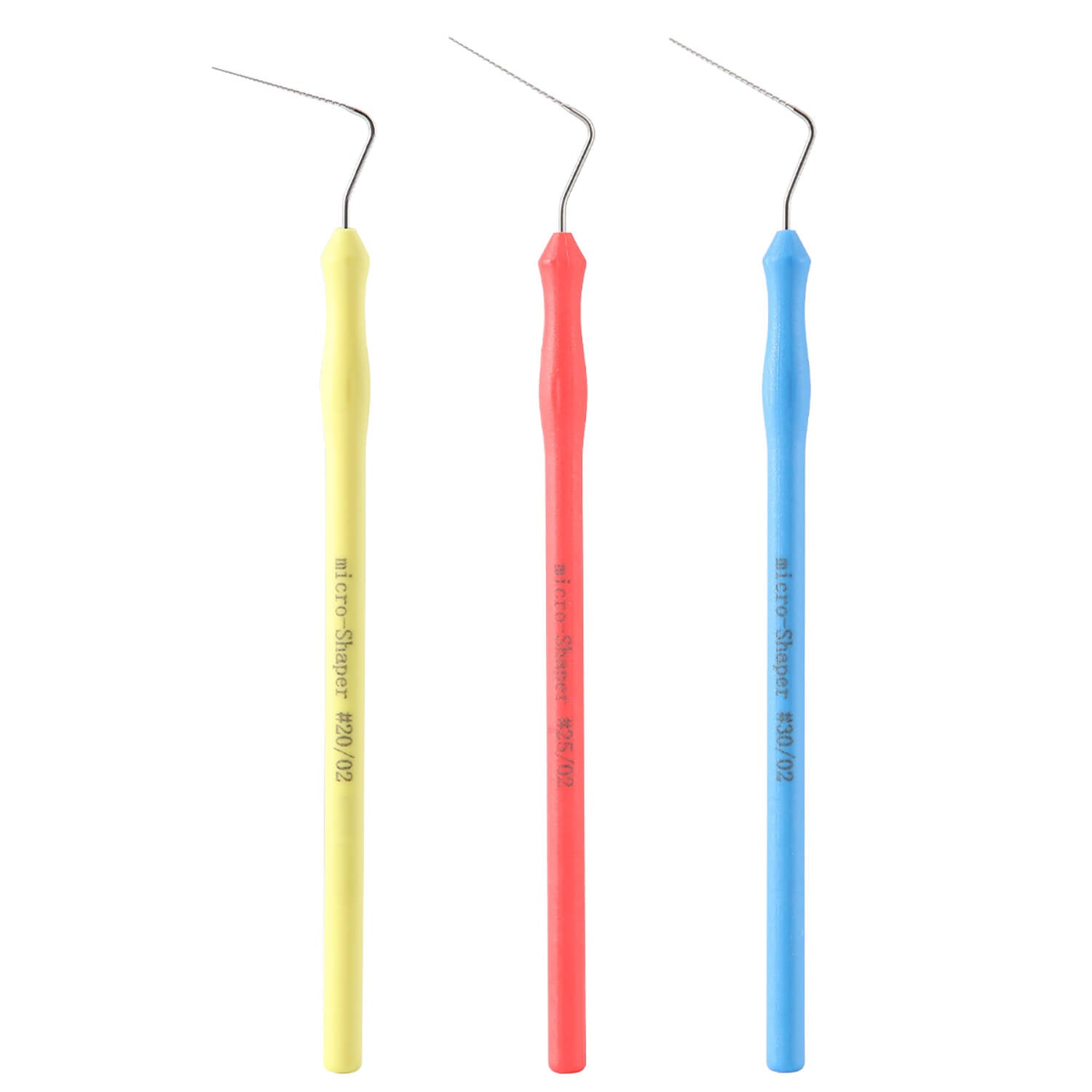 Dental Microscopic Endodontic Files 02 Taper #20 #25 #30 Micro Shaper - azdentall.com