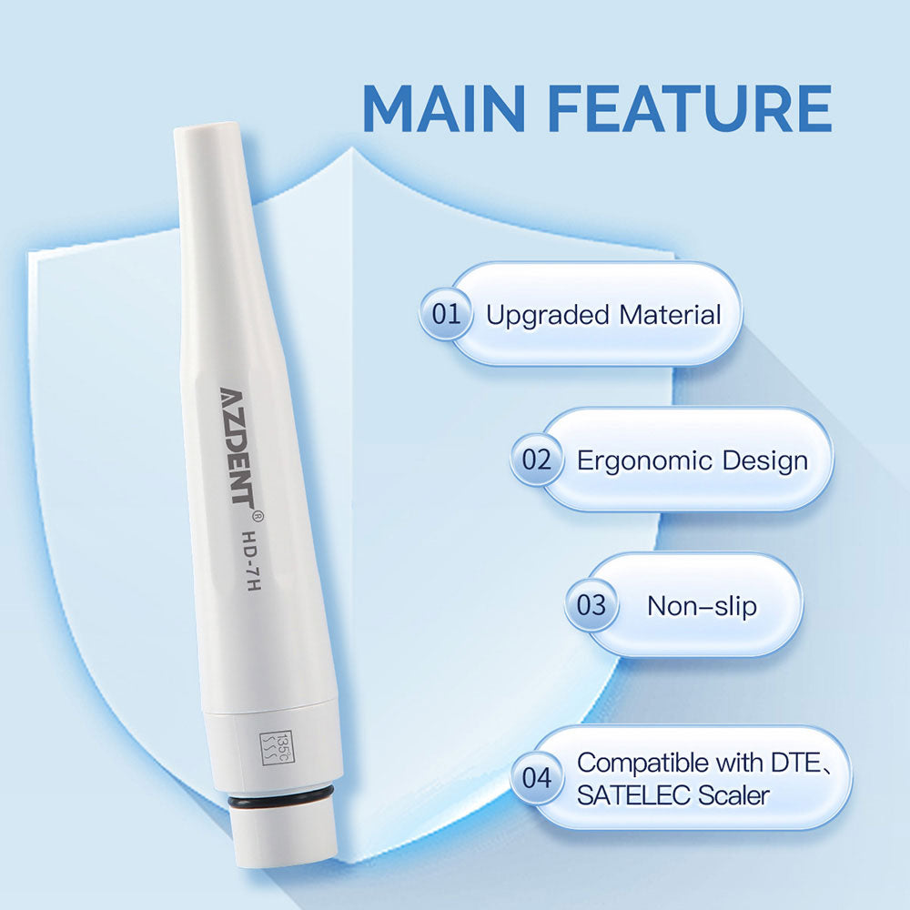 AZDENT Ultrasonic Piezo Scaler Handpiece HD-7H Upgraded - wholesale.azdentall.com