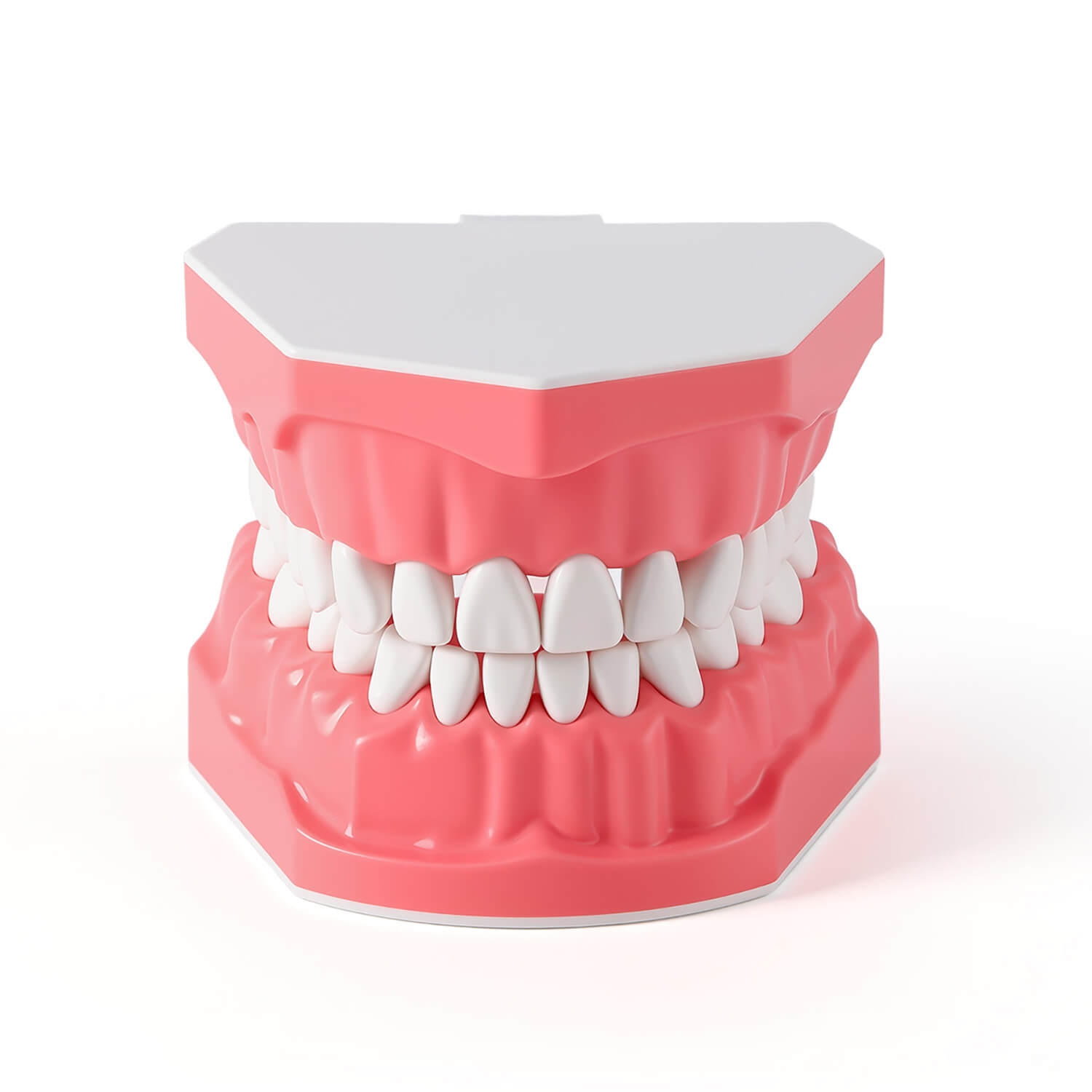 Dental 1:1 Standard /2 Times Teeth Model Brushing Flossing Practice Studying Teaching - azdentall.com