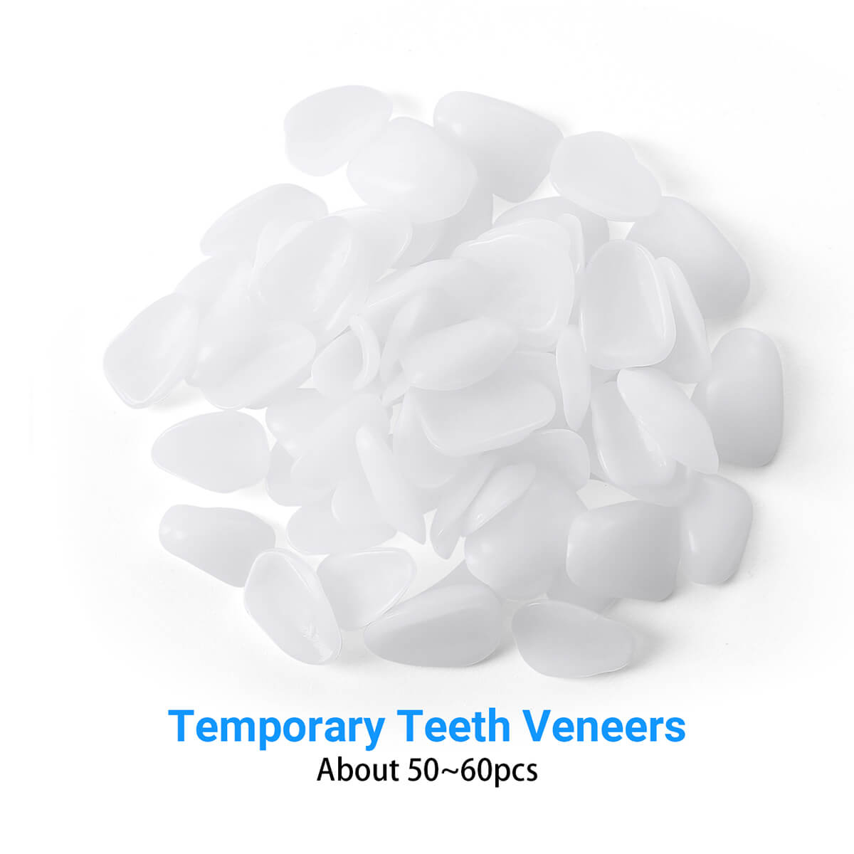 Dental Provisional Teeth Veneers Ultra-Thin Temporary Crowns for Upper Anterior A1 A2 50pcs/Bag - azdentall.com