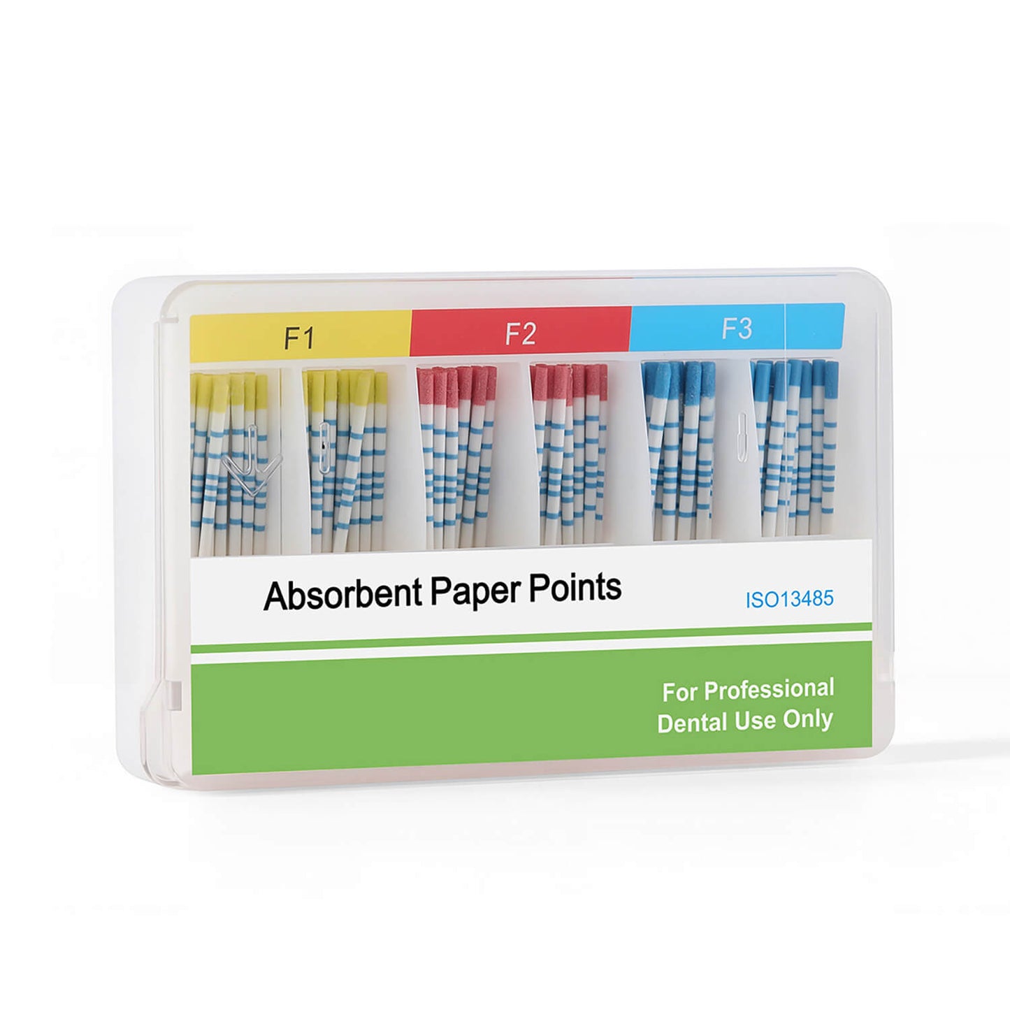 Absorbent Paper Points with Scale F Series Mixed F1 F2 F3 100pcs/Box - azdentall.com