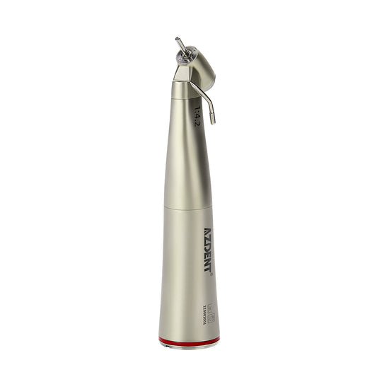 AZDENT 45 Degree Electric Contra Angle 1:4.2 Increasing Fiber Optic Handpiece External Water