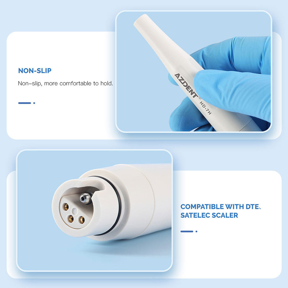 AZDENT Ultrasonic Piezo Scaler Handpiece HD-7H Upgraded - wholesale.azdentall.com