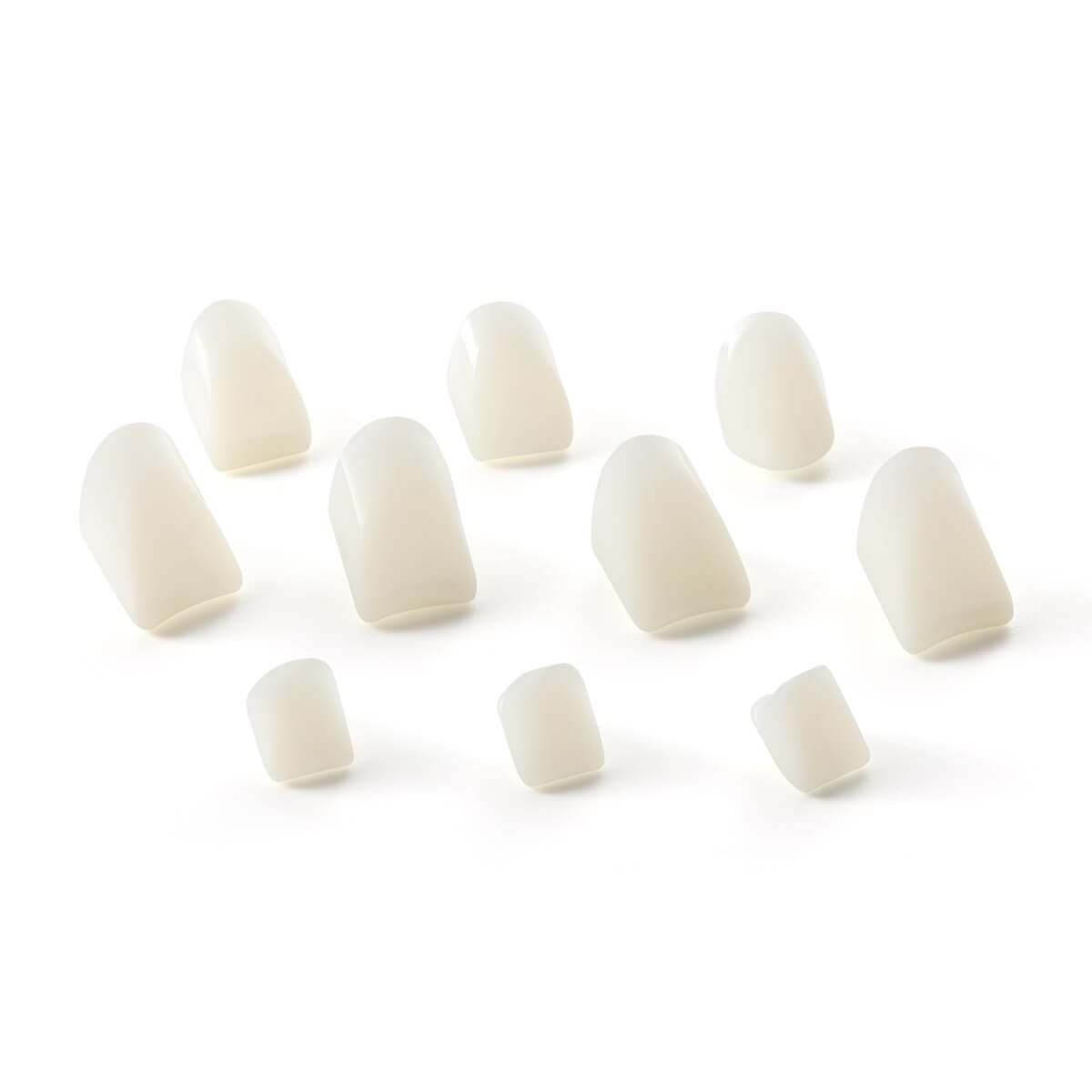 Dental Temporary Resin Teeth Crown Material for Anterior Molar Posterior Teeth 50pcs/Bag - azdentall.com
