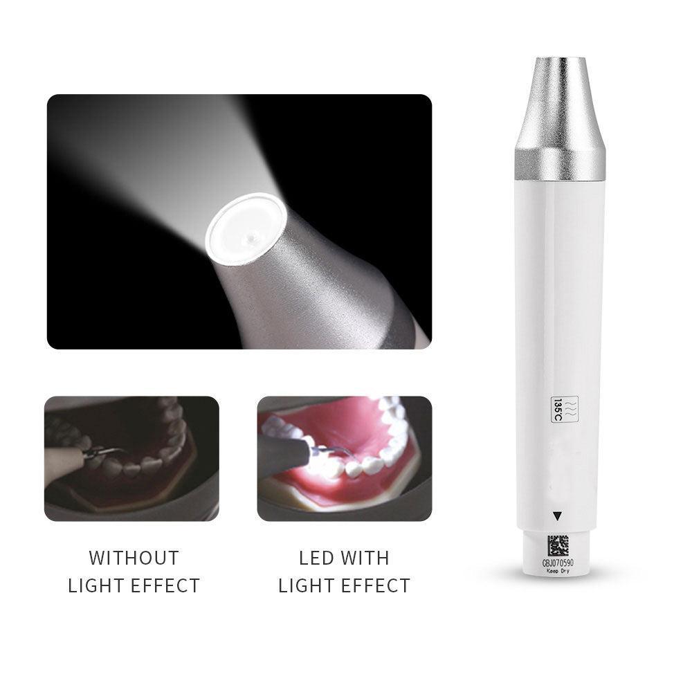 Dental Ultrasonic Scaler Wireless Control LED Handpiece and 5 Tips - azdentall.com