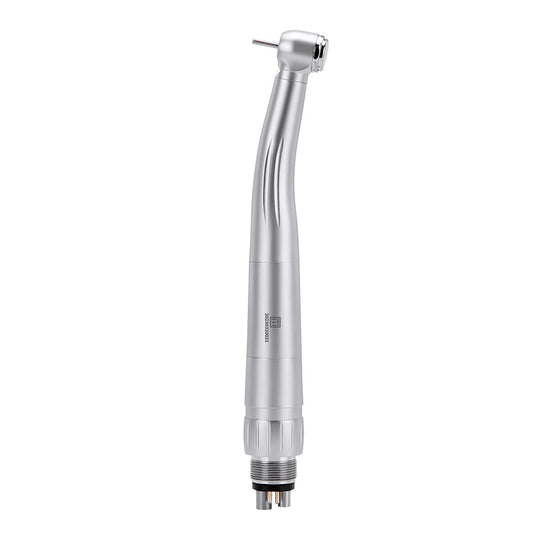 Dental LED Fiber Optic High Speed Handpiece Standard Head Push Button Three Water Spray or 6 Holes Quick Coupler