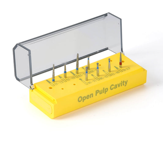 Dental Diamond Bur Open Pulp Cavity Kit FG 1.6mm 8pcs/Kit - azdentall.com