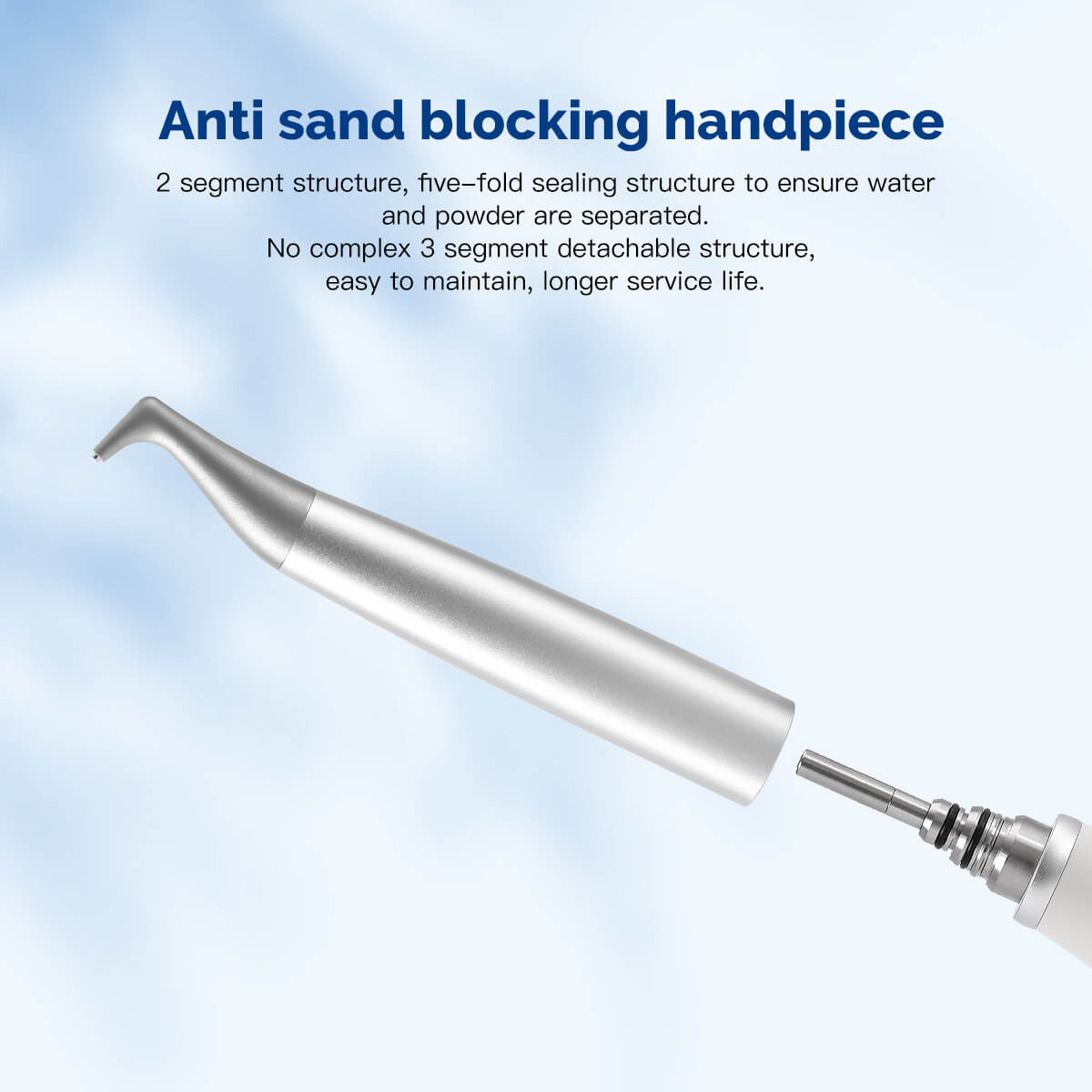 Dental Air Polisher Nozzles Gingival & Subgingival Sandblasting Handle - azdentall.com
