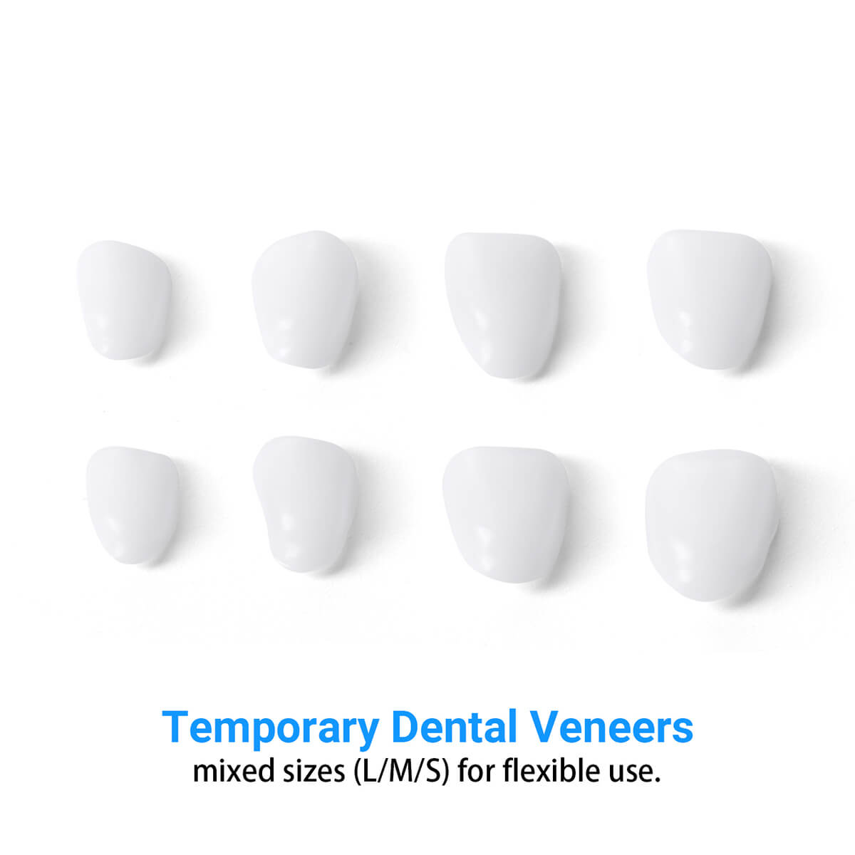 Dental Provisional Teeth Veneers Ultra-Thin Temporary Crowns for Upper Anterior A1 A2 50pcs/Bag - azdentall.com