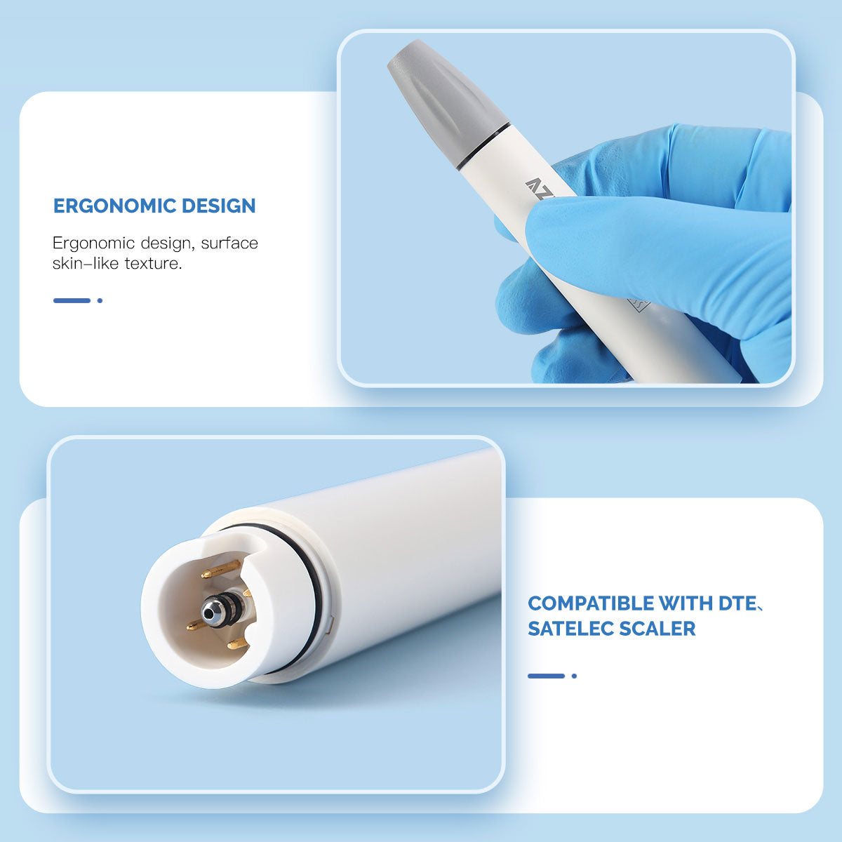 AZDENT Dental LED Ultrasonic Scaler Piezo Handpiece HD-7L Upgraded - wholesale.azdentall.com