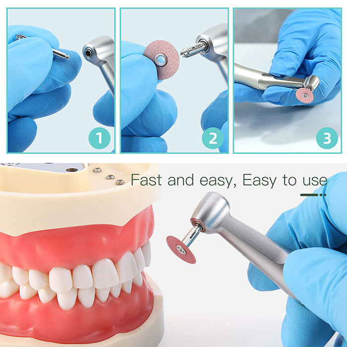 Dental Finishing & Polishing Discs 1/2 or 3/8 Coarse Medium Fine Superfine & Mandrel CA 2.35mm - azdentall.com