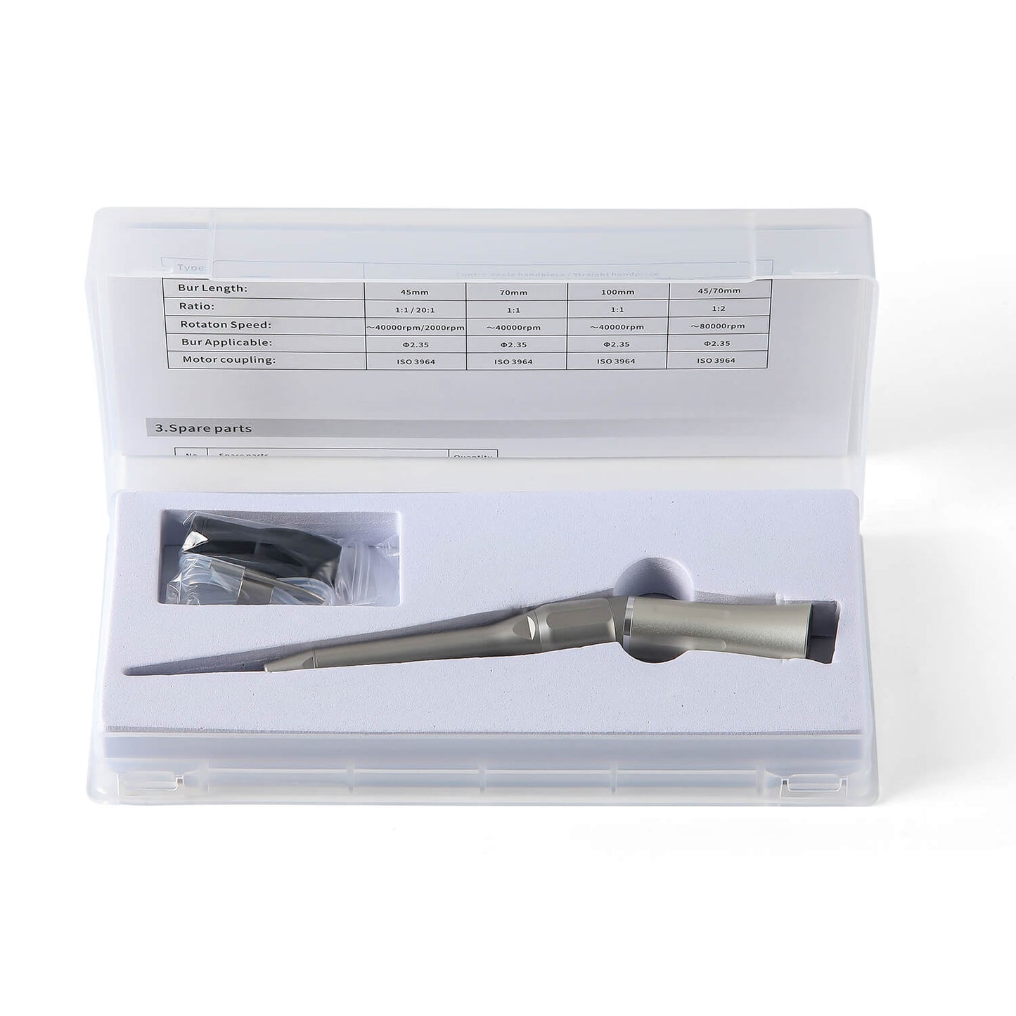 AZDENT Dental 1:1 Surgical Osteotomy Contra Angle Handpiece External Spray - azdentall.com