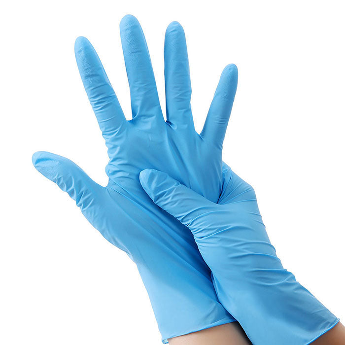 Disposable Nitrile Exam Gloves Blue Powder & Latex Free 4 Mil S/M/L/XL 1000pcs/Cs - azdentall.com