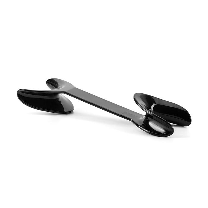 Dental T-Shape Double Head Cheek Retractors Mouth Opener Large & Small Black 4Pcs/Set - azdentall.com