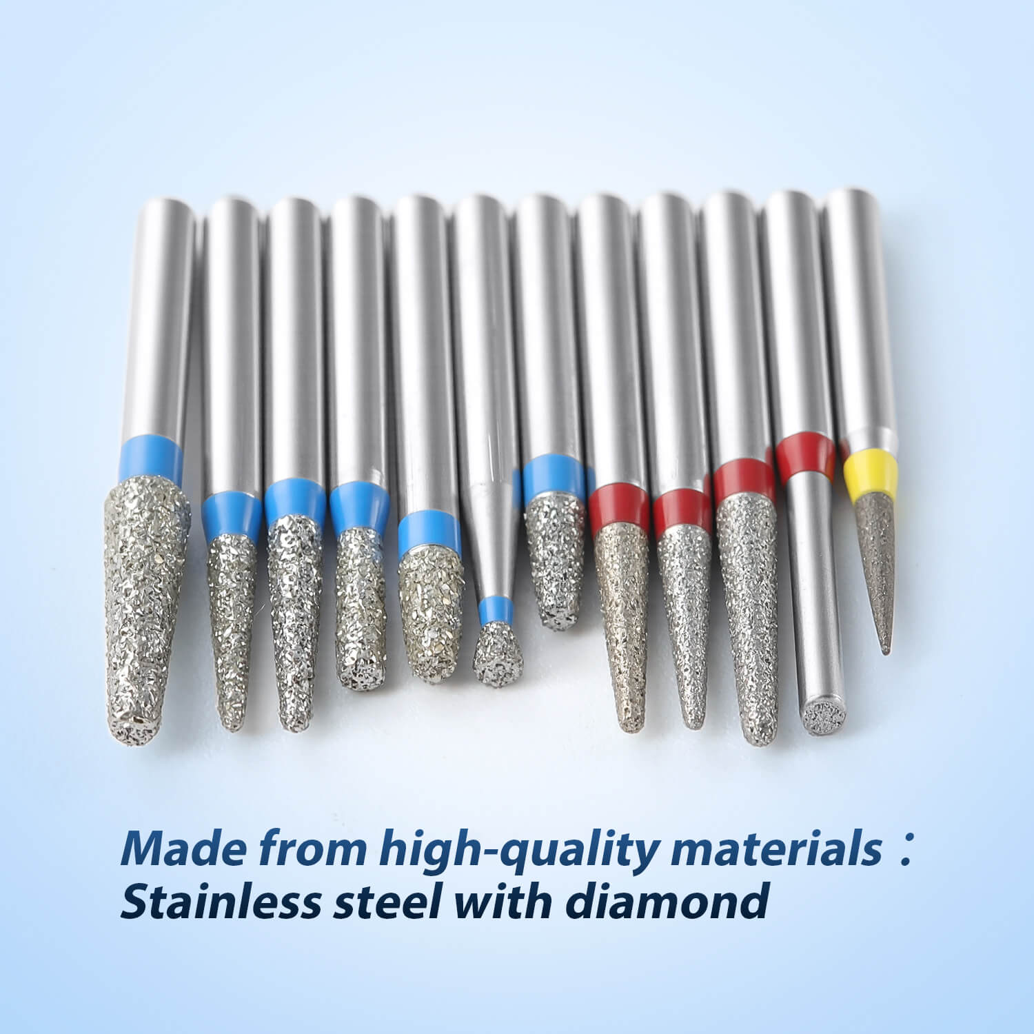 Dental Diamond Bur Inlay Preparation Kit FG 1.6mm 12pcs/Kit - azdentall.com