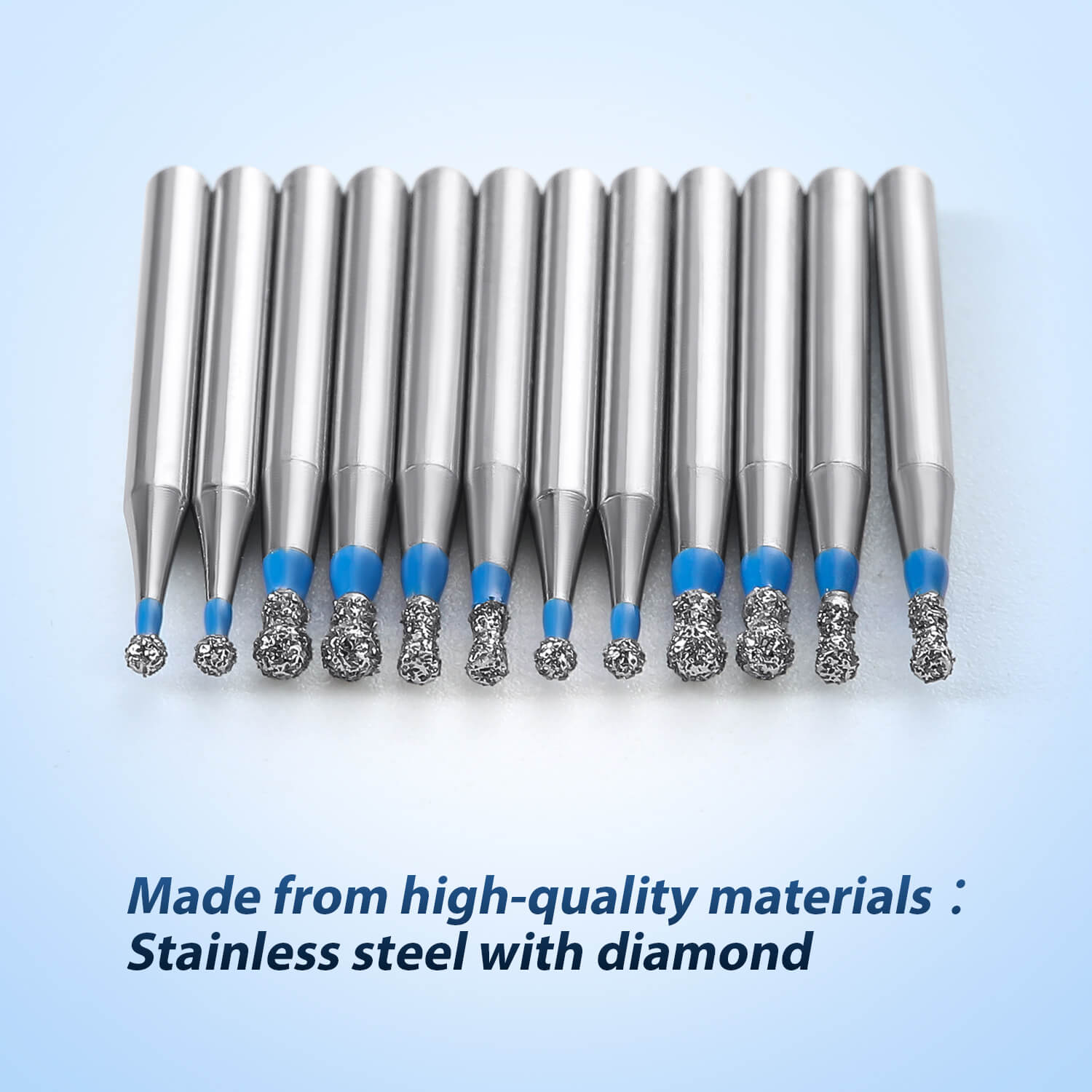 Dental Diamond Bur Carles Minimally Invasive Kit FG 1.6mm 12pcs/Kit - azdentall.com