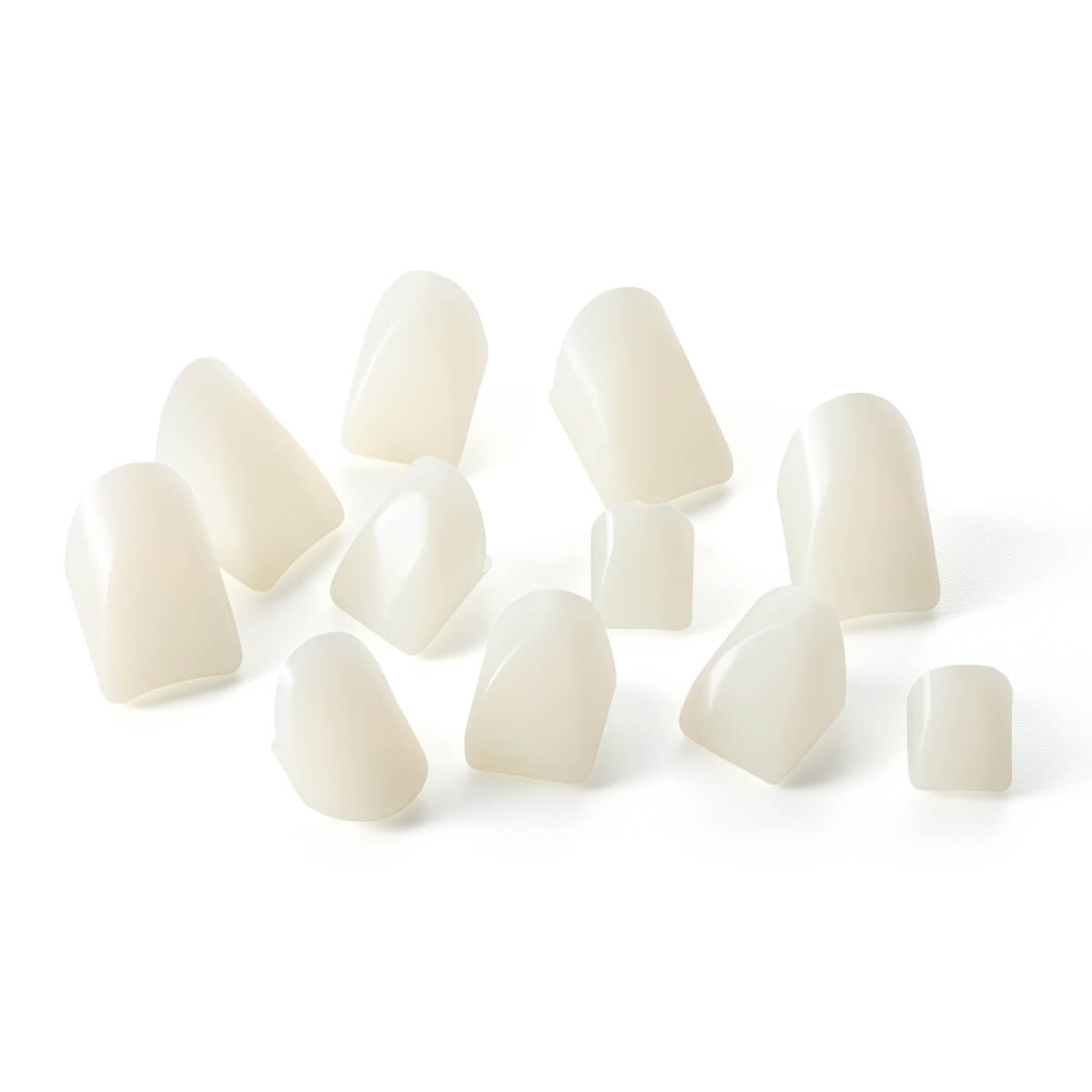 Dental Temporary Resin Teeth Crown Material for Anterior Molar Posterior Teeth 50pcs/Bag - azdentall.com