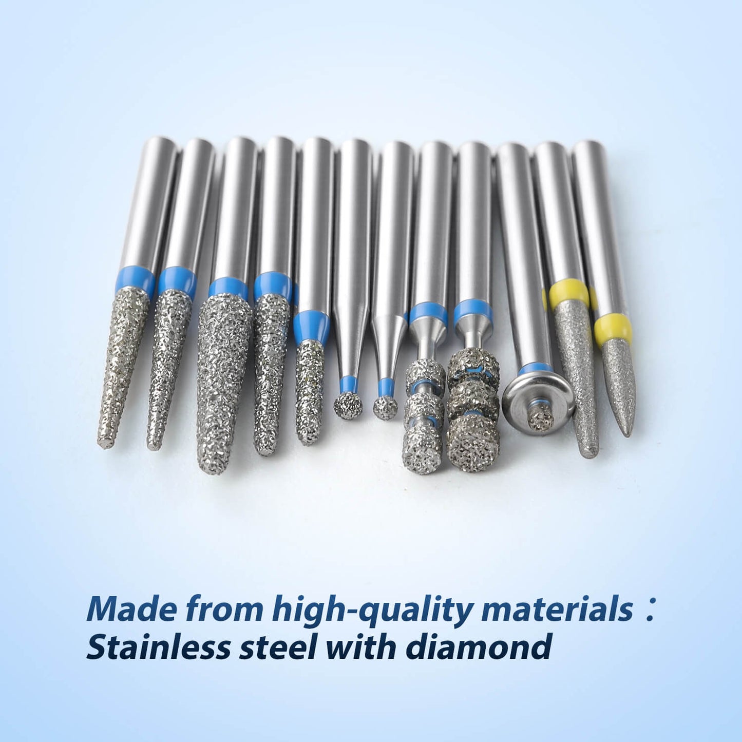 Dental Diamond Bur Anterior Veneer Kit FG 1.6mm 12pcs/Kit - azdentall.com