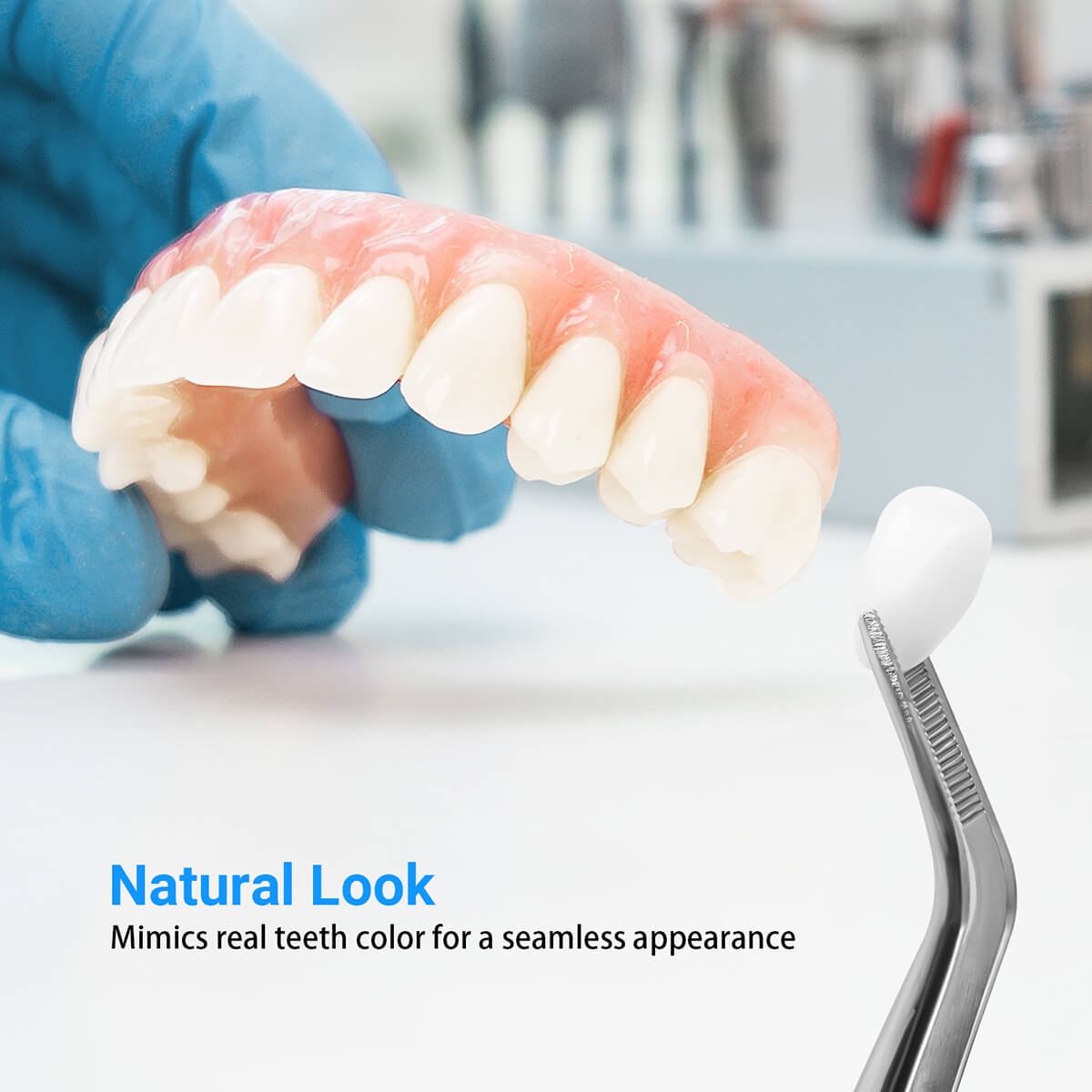 Dental Provisional Teeth Veneers Ultra-Thin Temporary Crowns for Upper Anterior A1 A2 50pcs/Bag - azdentall.com