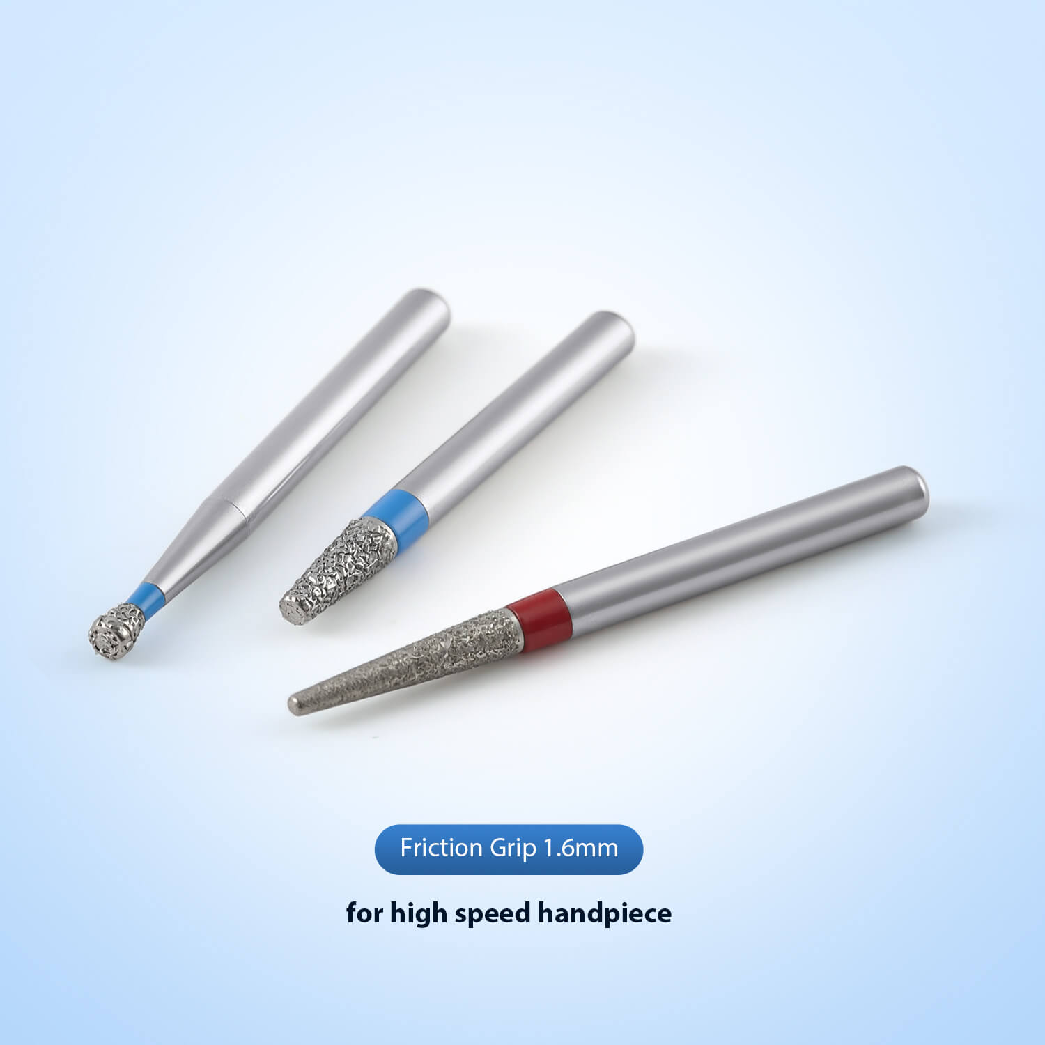 Dental Diamond Bur Inlay Preparation Kit FG 1.6mm 12pcs/Kit - azdentall.com