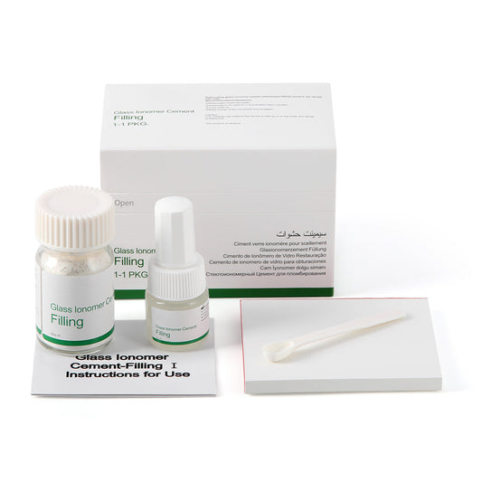 Dental Glass Ionomer Cement Permanent Adhesion For Teeth Crowns Bridge Powder And Liquid - azdentall.com