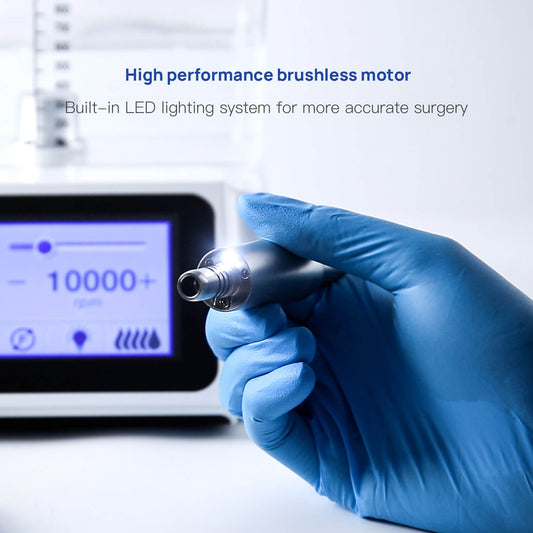 AZDENT Dental LED Electric Brushless Surgery Motor System Touch Screen with Water Supply - azdentall.com