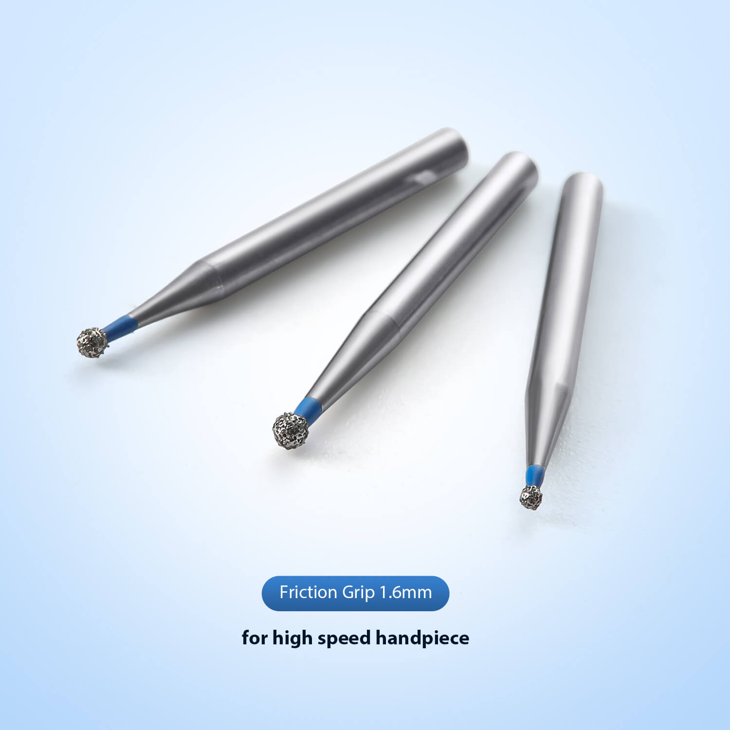 Dental Diamond Bur Broken Crown Kit FG 1.6mm 12pcs/Kit - azdentall.com