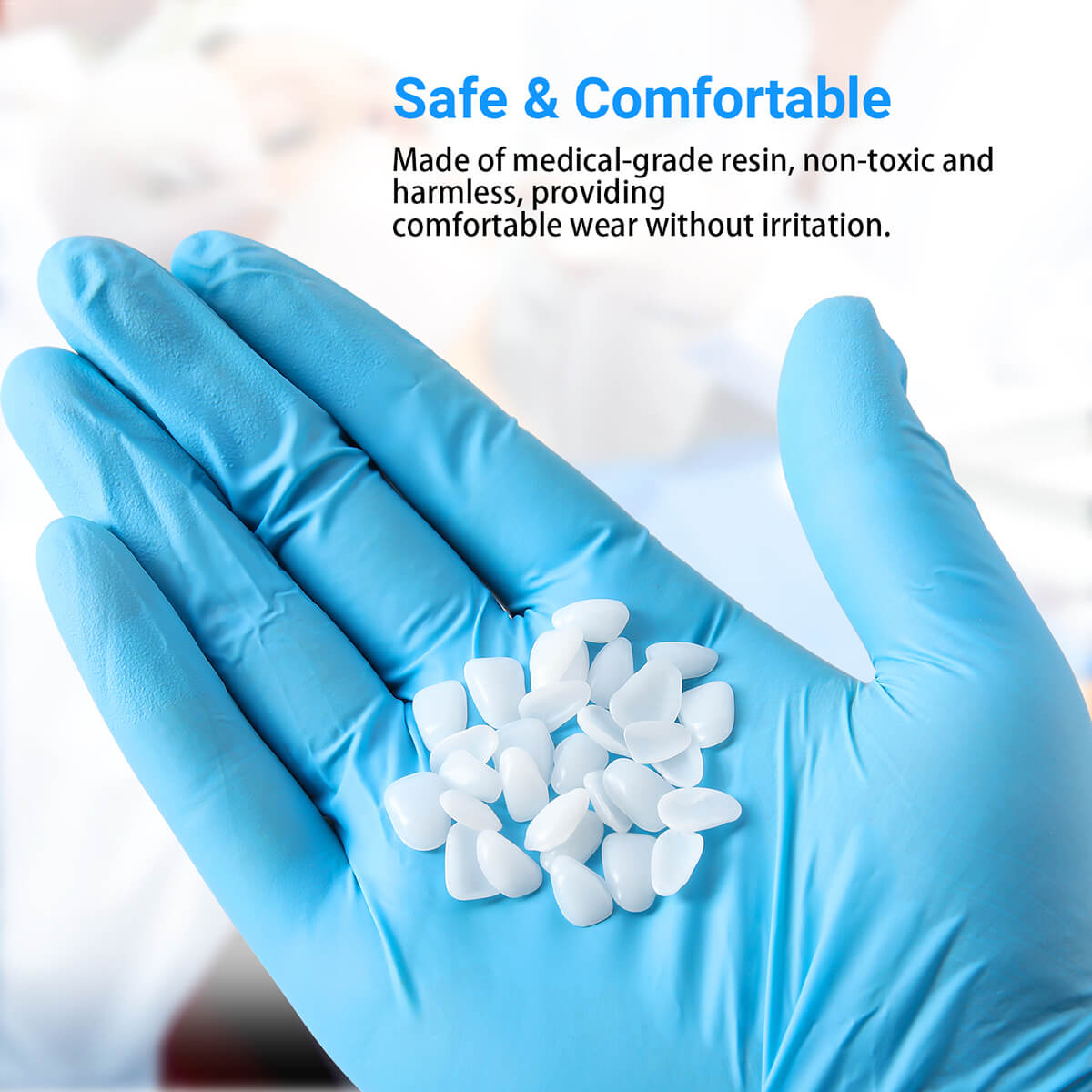 Dental Provisional Teeth Veneers Ultra-Thin Temporary Crowns for Upper Anterior A1 A2 50pcs/Bag - azdentall.com