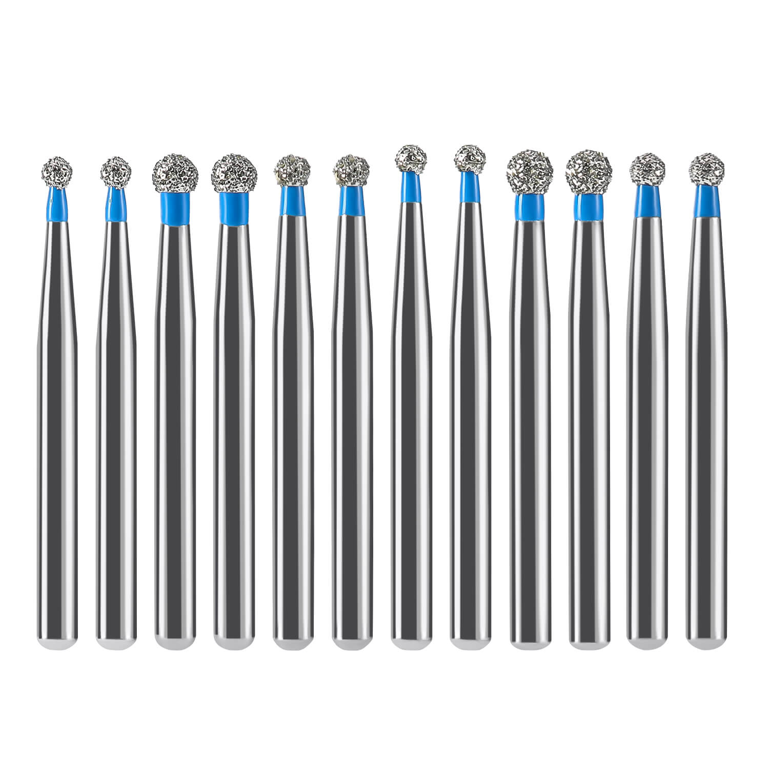 Dental Diamond Bur Broken Crown Kit FG 1.6mm 12pcs/Kit - azdentall.com
