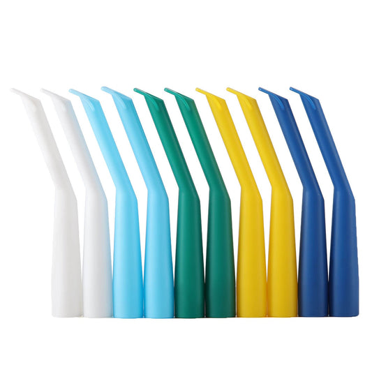 Dental Autoclavable Duckbill Evacuation Tips Strong Suction Tips Large Small 10pcs/Pack - azdentall.com