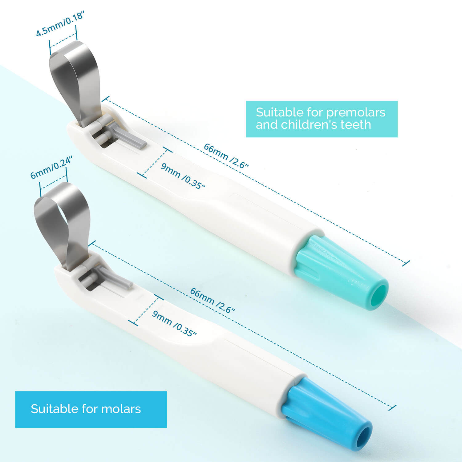 Dental Clear Contouring Matrix Band Adjustable Proximal Contouring Tool 6mm/4.5mm - azdentall.com