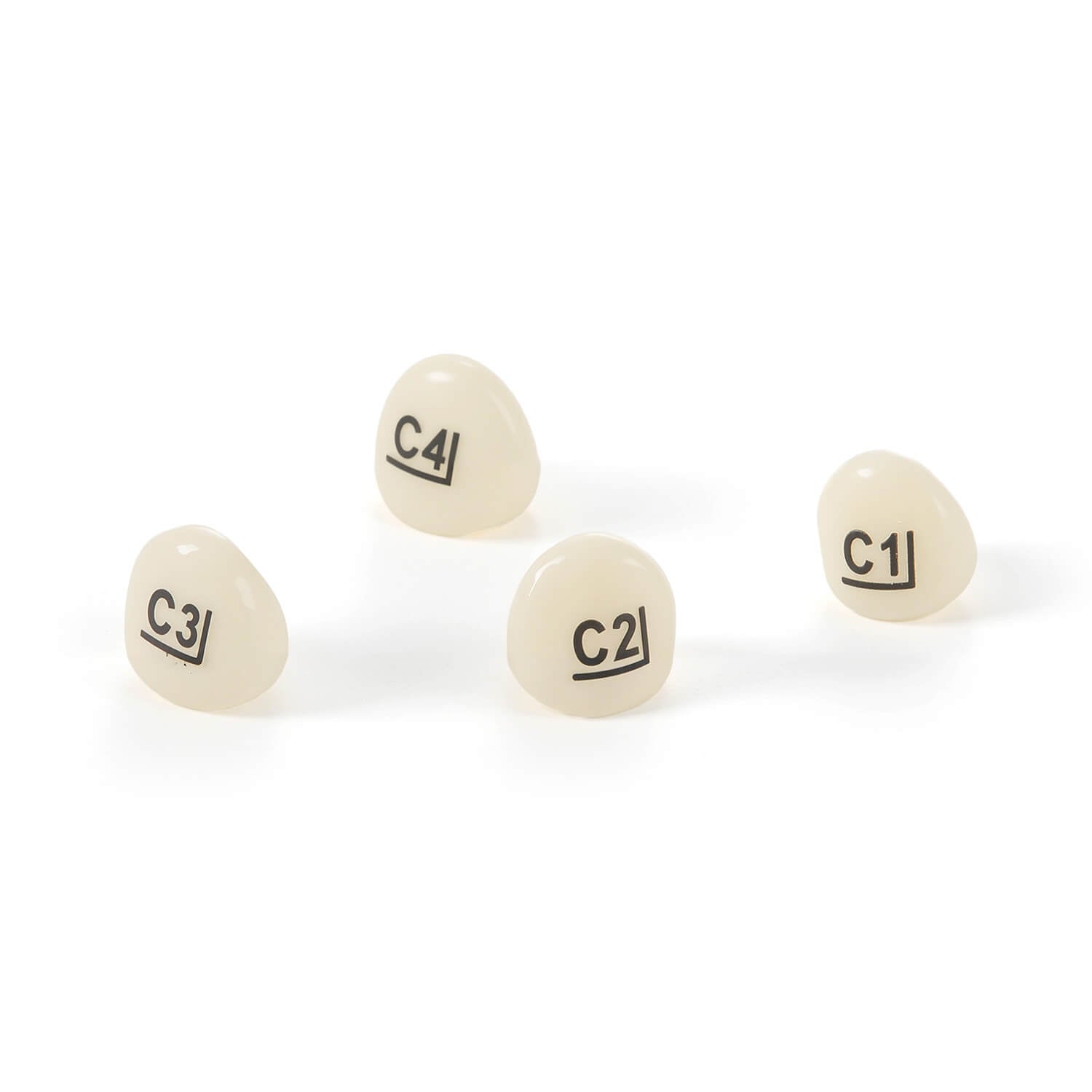 Dental Zirconia Crowns Kit for Kids Anterior Teeth Primary Molar Crowns 24pcs/Box - azdentall.com