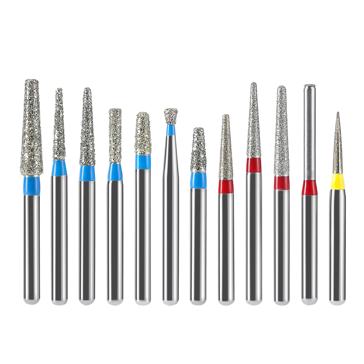 Dental Diamond Bur Inlay Preparation Kit FG 1.6mm 12pcs/Kit - azdentall.com