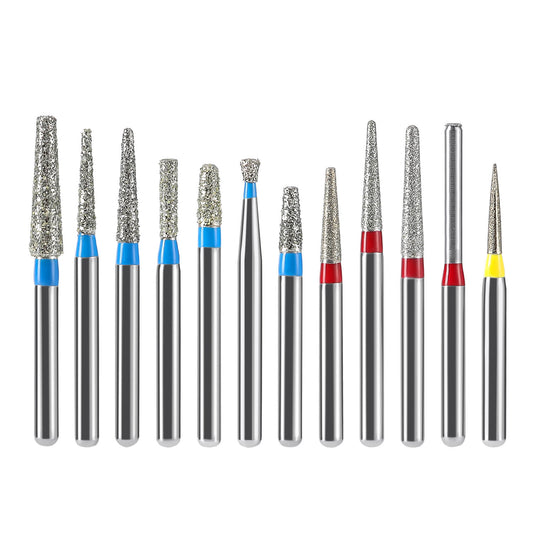Dental Diamond Bur Inlay Preparation Kit FG 1.6mm 12pcs/Kit - azdentall.com