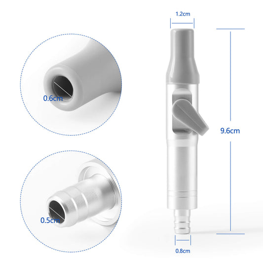 Dental Universal Saliva Ejector Valve Weak Suction Handle - azdentall.com