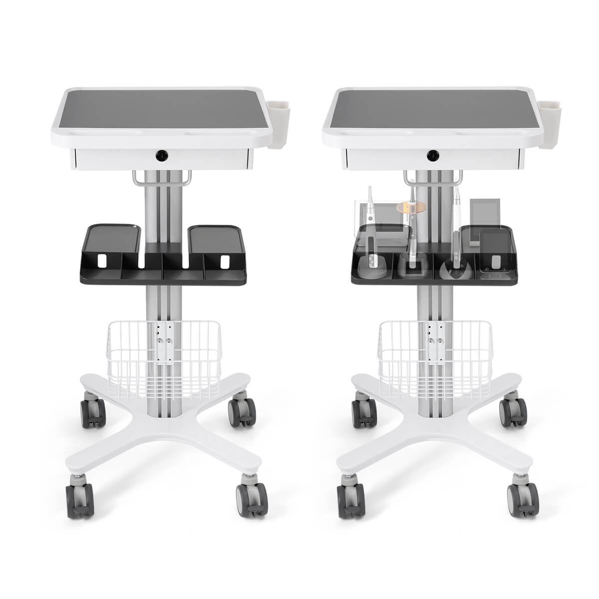Dental Multi-Function Trolley Cart RC-1 Standard Model - azdentall.com