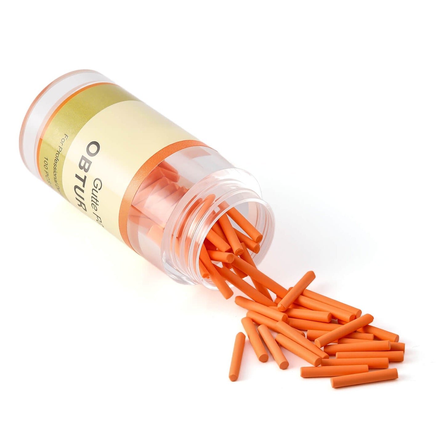 Dental Gutta Percha Pellets Bar for Obturation Endo System Endodontic Gun 100 Pcs/Bottle - azdentall.com