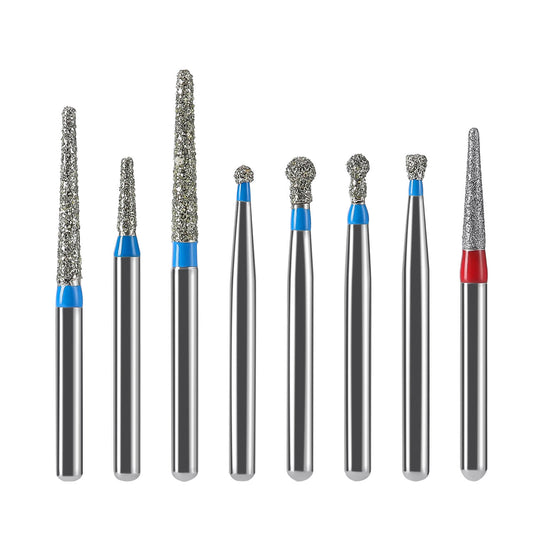 Dental Diamond Bur Open Pulp Cavity Kit FG 1.6mm 8pcs/Kit - azdentall.com