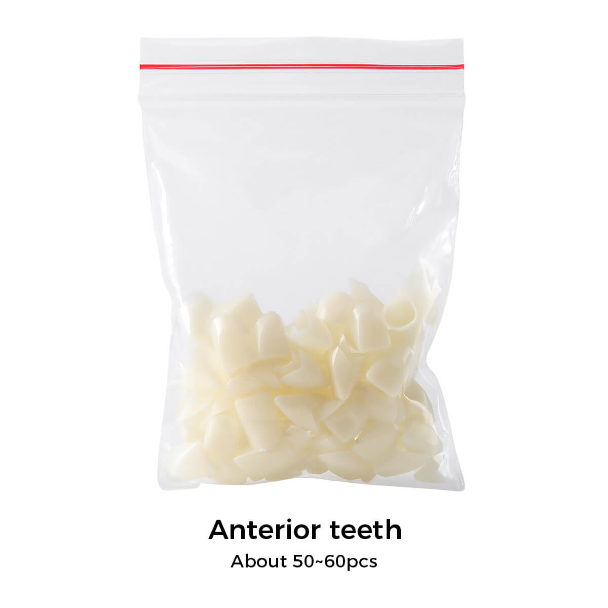 Dental Temporary Resin Teeth Crown Material for Anterior Molar Posterior Teeth 50pcs/Bag - azdentall.com
