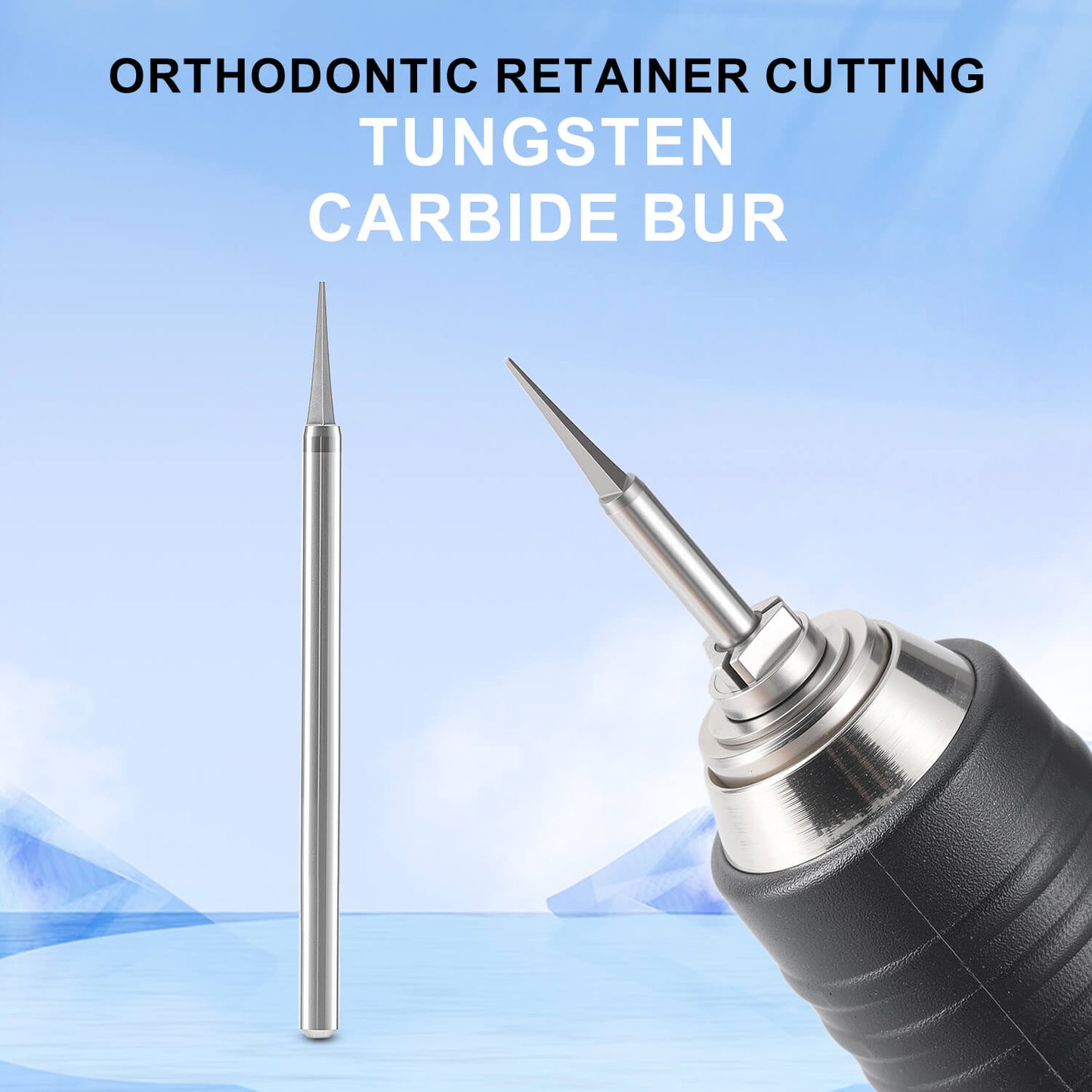 Dental Orthodontic Retainer Cutting Tungsten Carbide Bur HP 2.35mm - azdentall.com