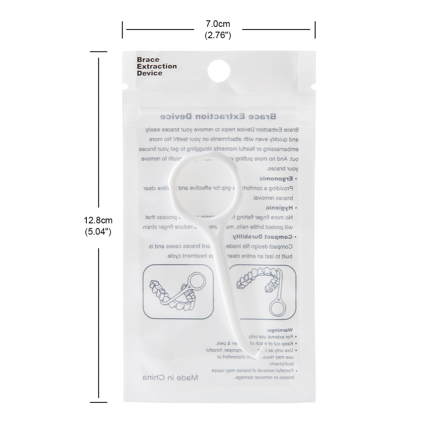 Disposable Orthodontic Brace Extractor Aligner Remover Silicone Stick Individually Package - azdentall.com
