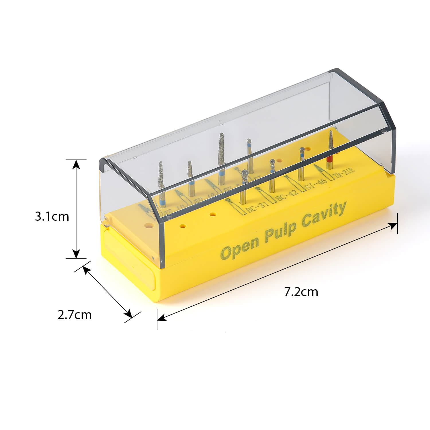 Dental Diamond Bur Open Pulp Cavity Kit FG 1.6mm 8pcs/Kit - azdentall.com