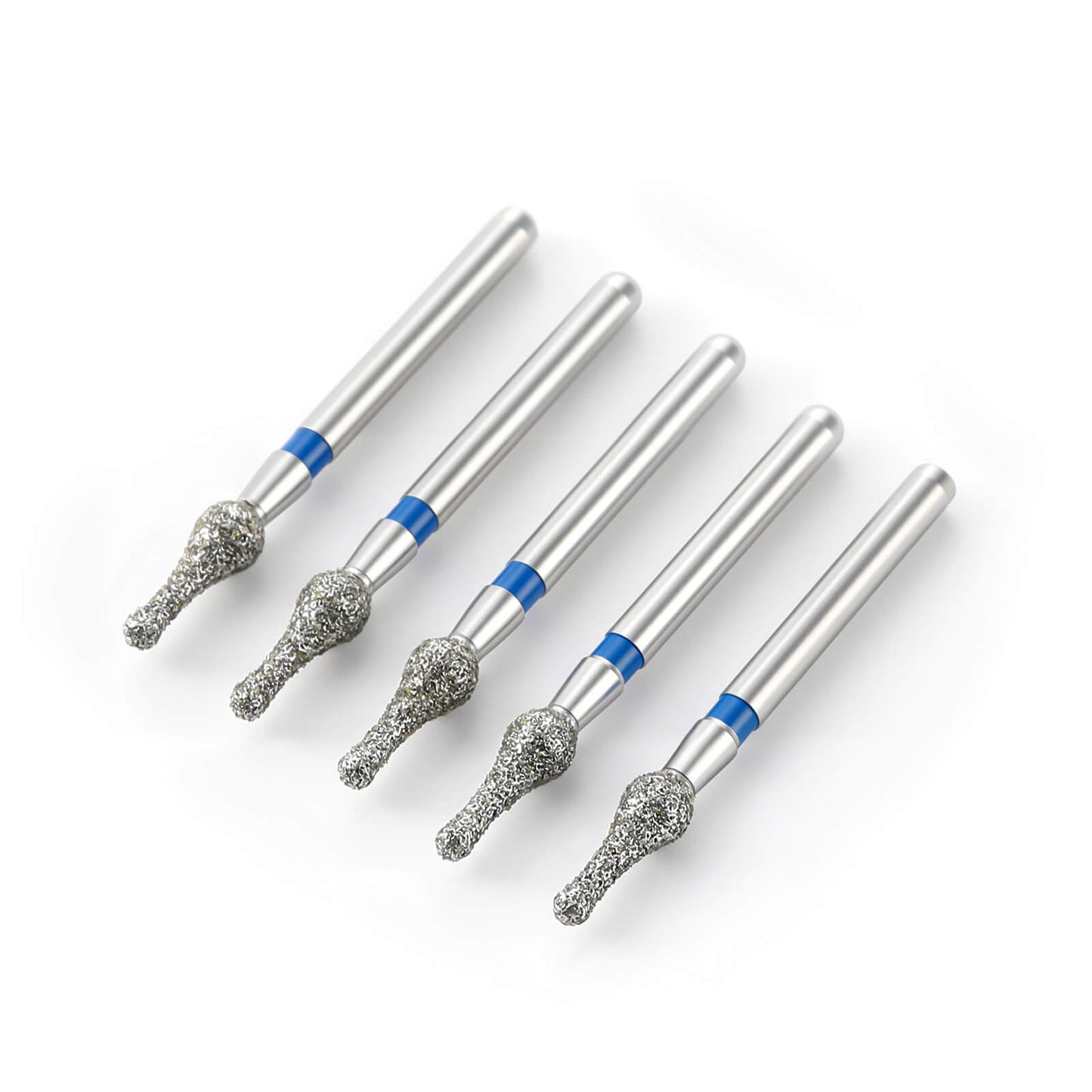 AZDENT Dental Diamond Bur Grit Fine/Extra Fine/Medium 5pcs/Box - azdentall.com