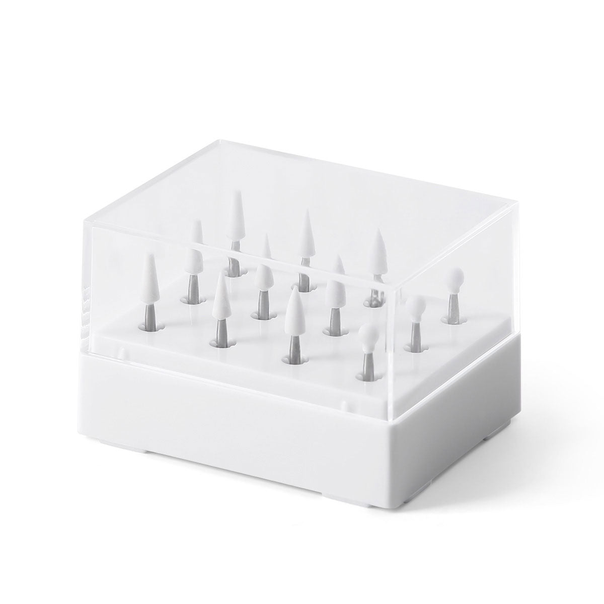 AZDENT Dental Polishing Kit Fine FG Burs For High Low Speed Handpiece White Stones 12pcs/Kit - azdentall.com