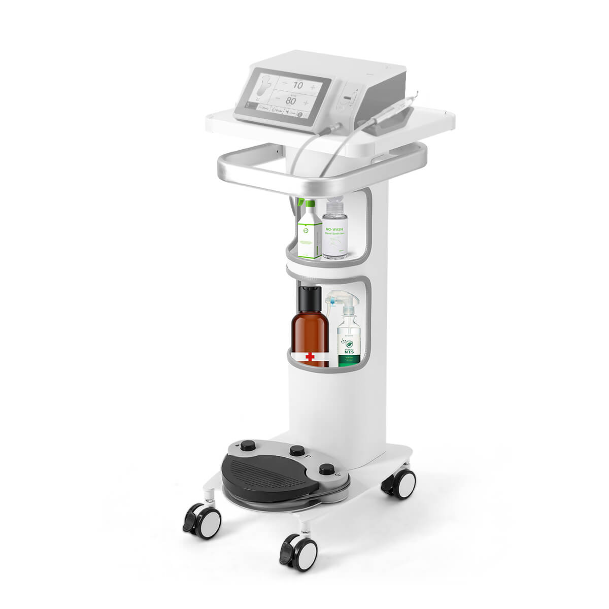 Dental Multi-Function Trolley Cart GM-1 Compact Model - azdentall.com