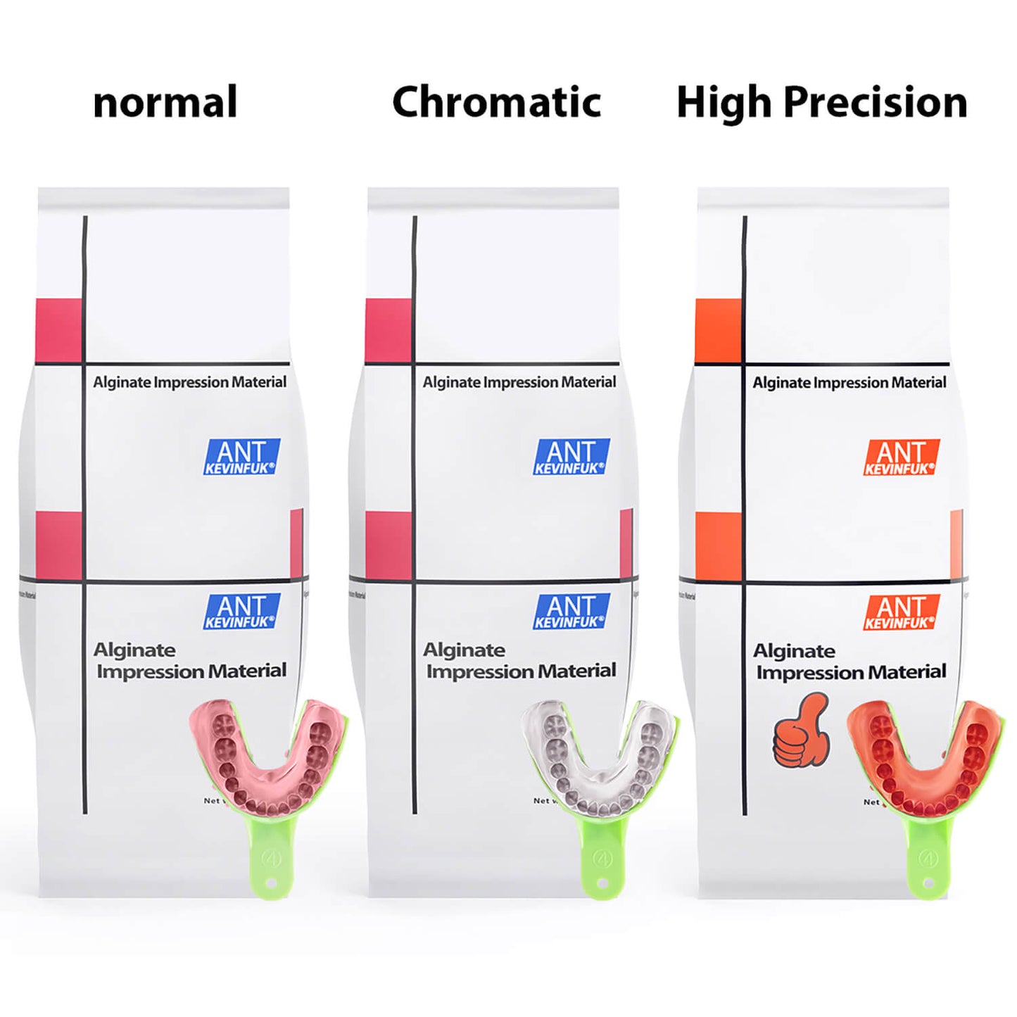Dental Alginate Impression Material Normal/Chromatic/High Precision 454g/Bag - azdentall.com