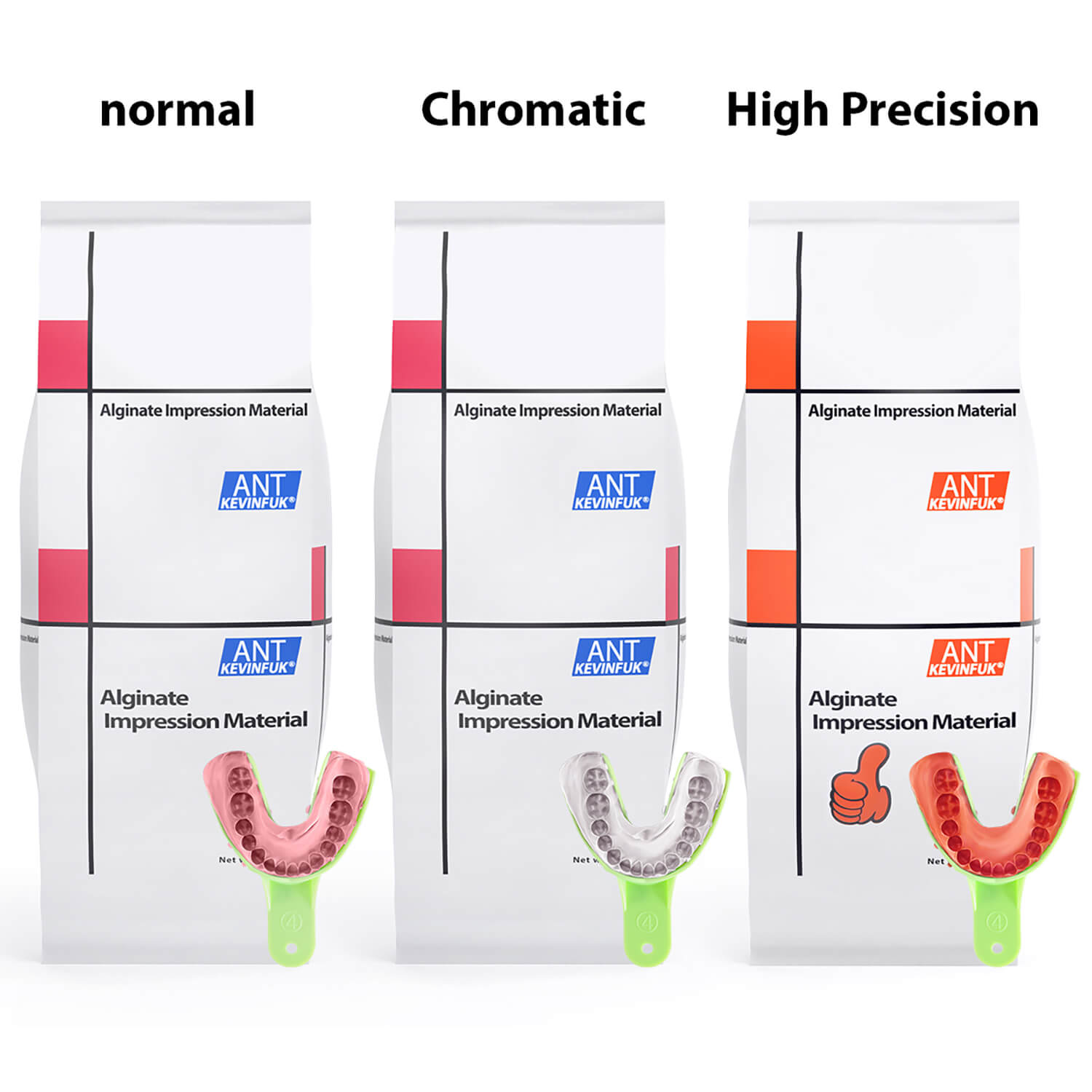 Dental Alginate Impression Material Normal/Chromatic/High Precision 454g/Bag - azdentall.com