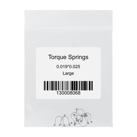 Dental Anterior Teeth Torque Rectangular Springs 0.019*0.025 Large 10pcs/Bag - azdentall.com
